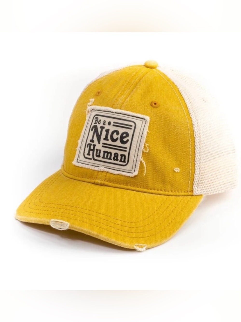 Karma “Be A Nice Human” Trucker Hat OS